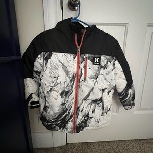 Hurley Marble Pattern Kids Puffer Jacket
